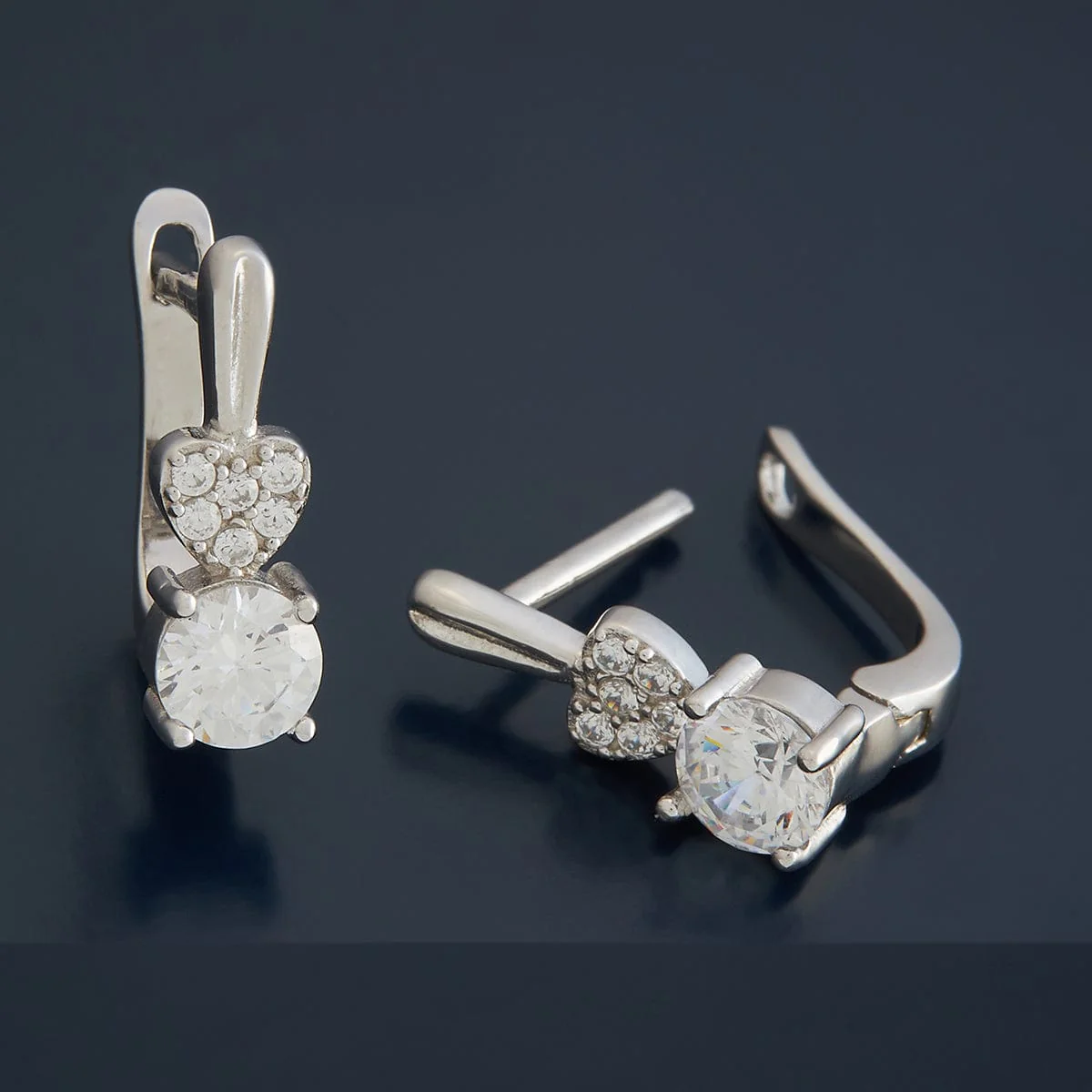 92.5 Silver Earring 180645 - Image 4