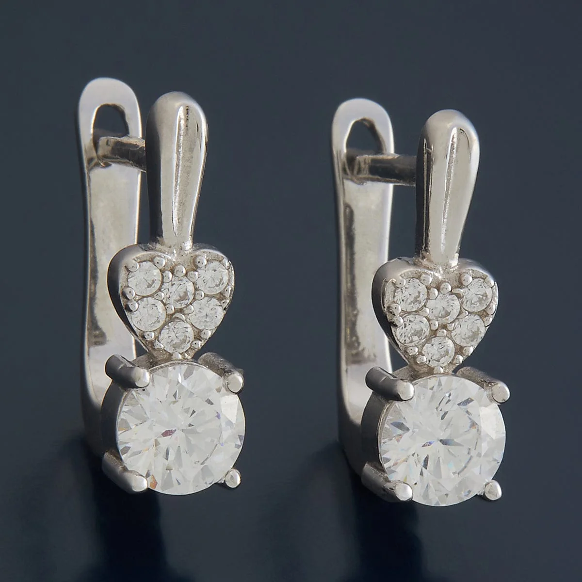 92.5 Silver Earring 180645 - Image 7
