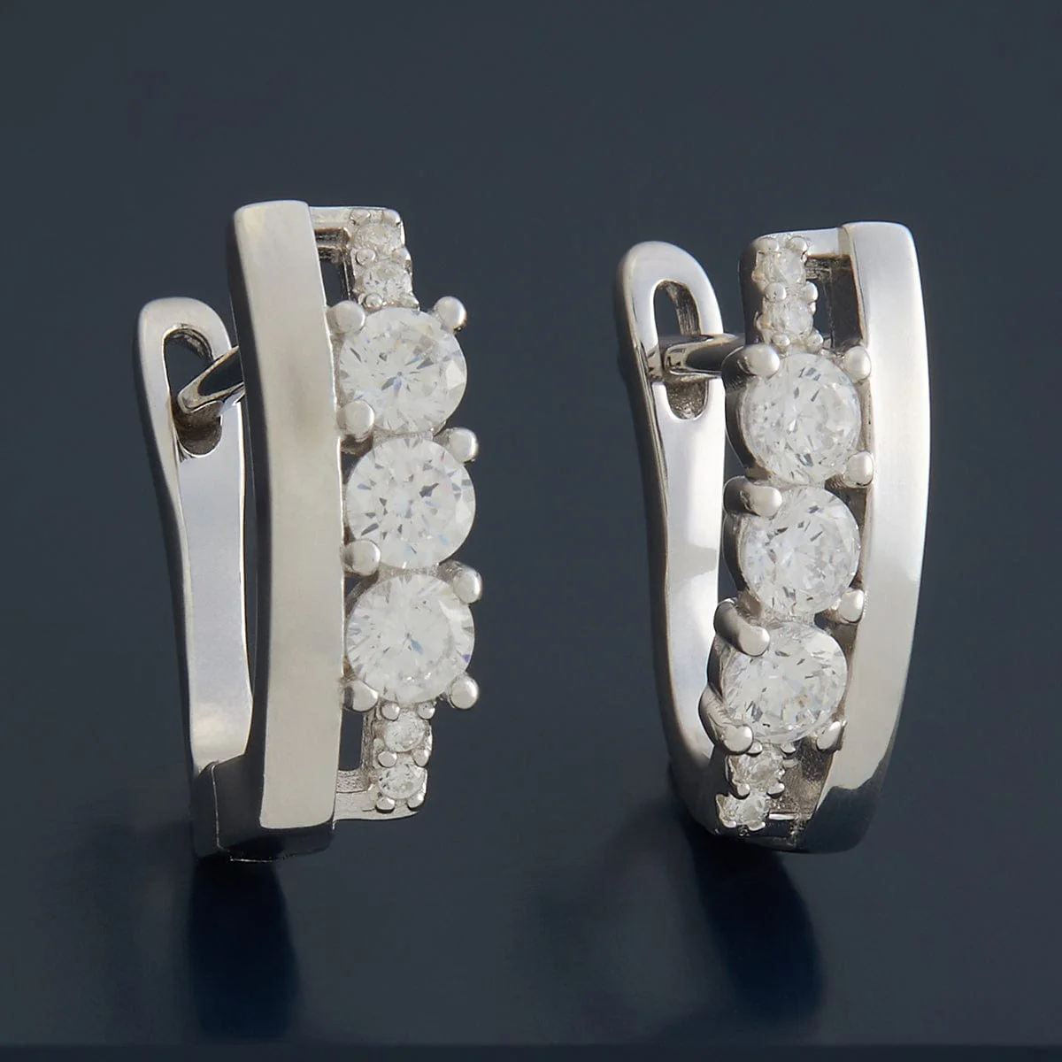 92.5 Silver Earring 180647 - Image 7
