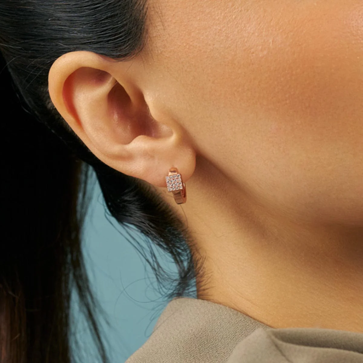 92.5 Silver Earring 180651 - Image 2