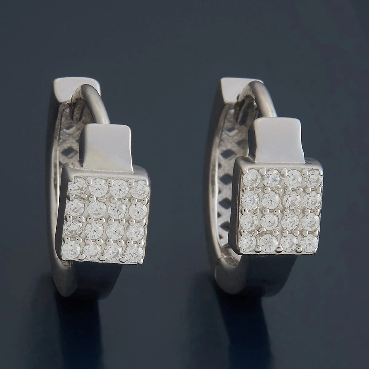 92.5 Silver Earring 180651 - Image 6