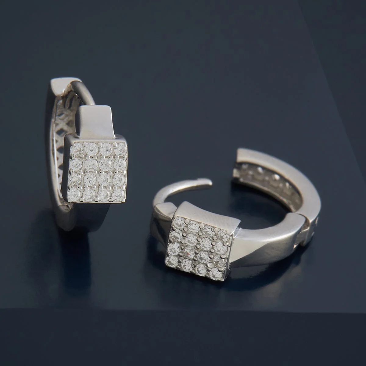92.5 Silver Earring 180651 - Image 7