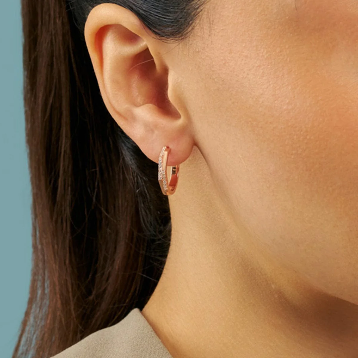 92.5 Silver Earring 180653 - Image 2
