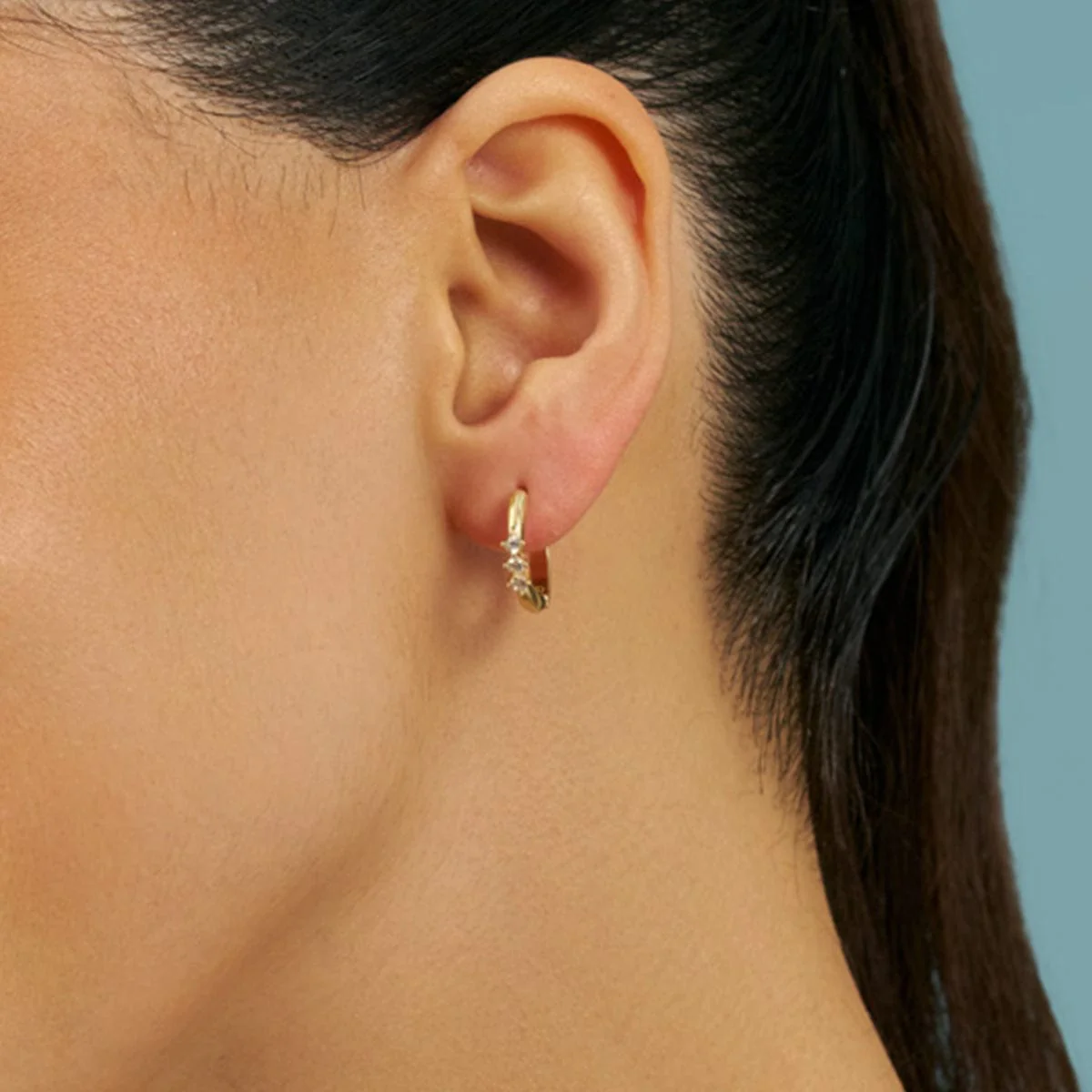 92.5 Silver Earring 180679 - Image 2