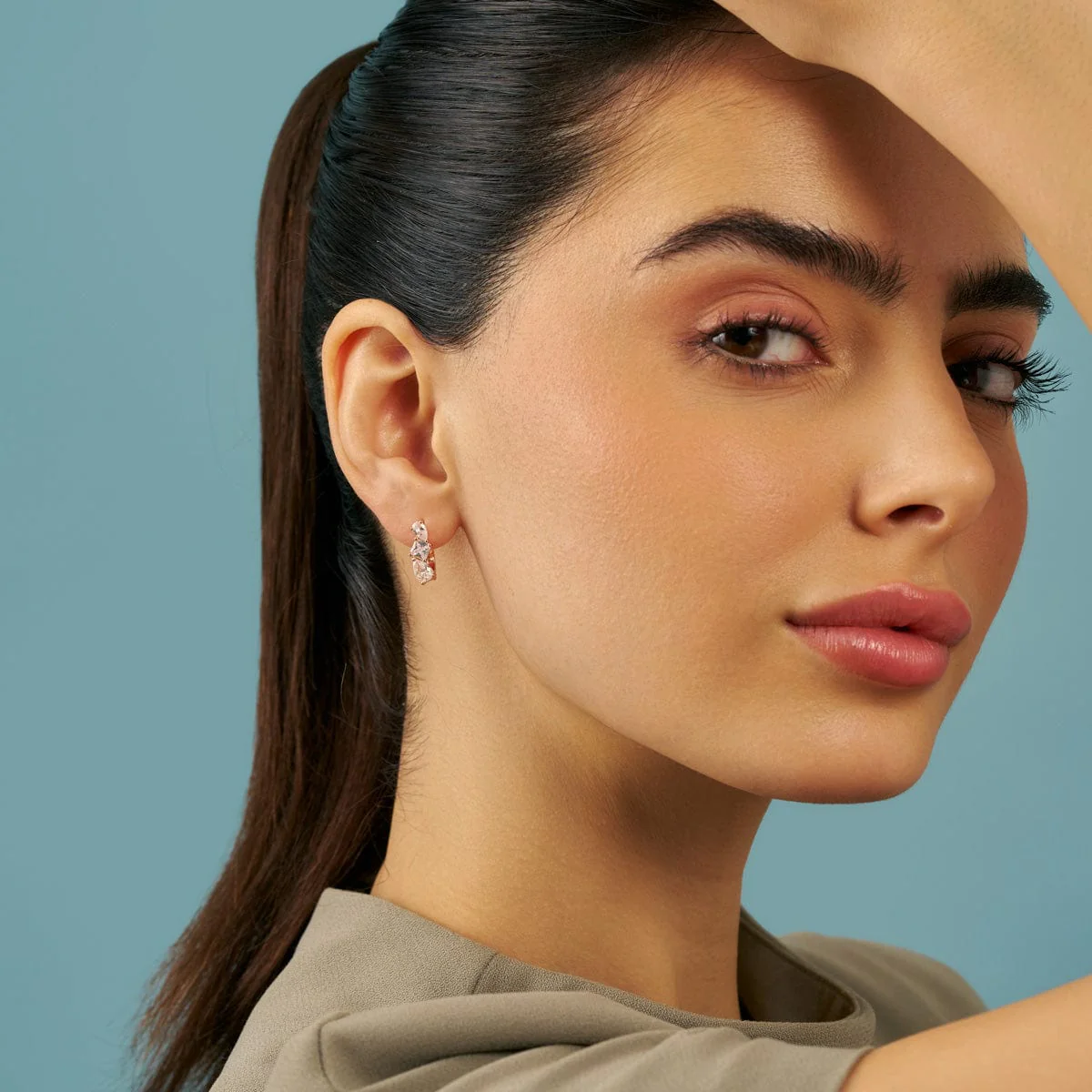 92.5 Silver Earring 180680 - Image 3