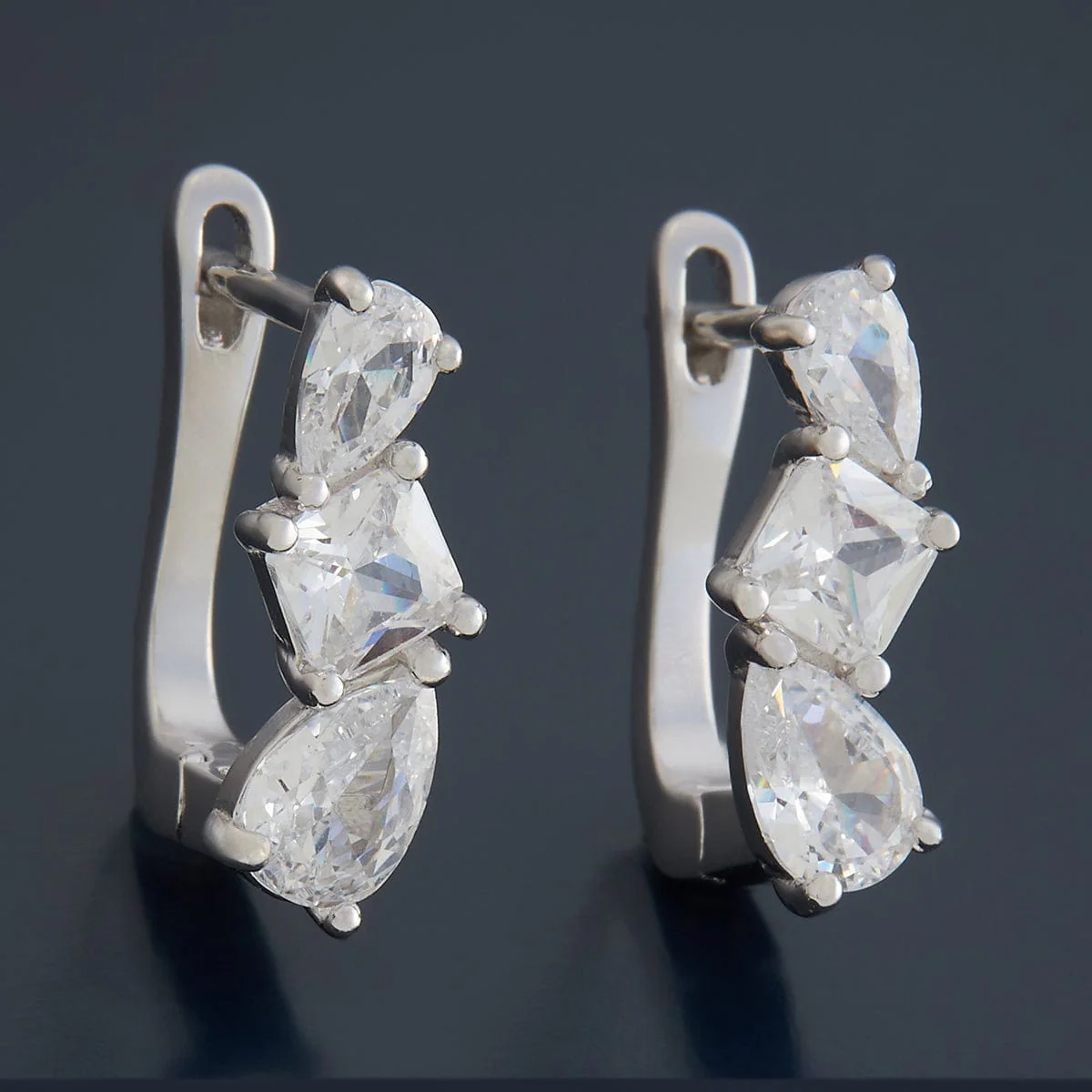 92.5 Silver Earring 180680 - Image 7