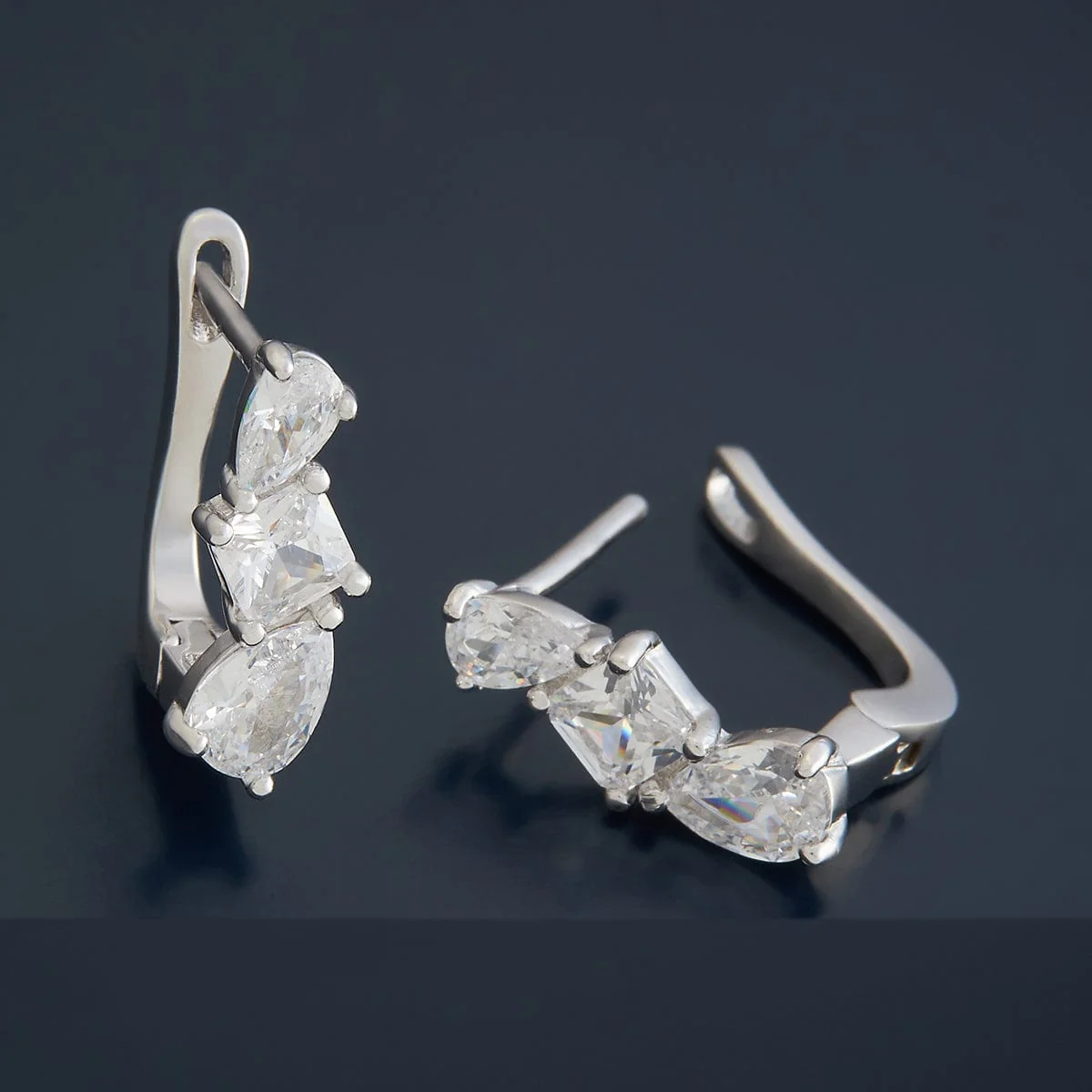 92.5 Silver Earring 180680 - Image 8