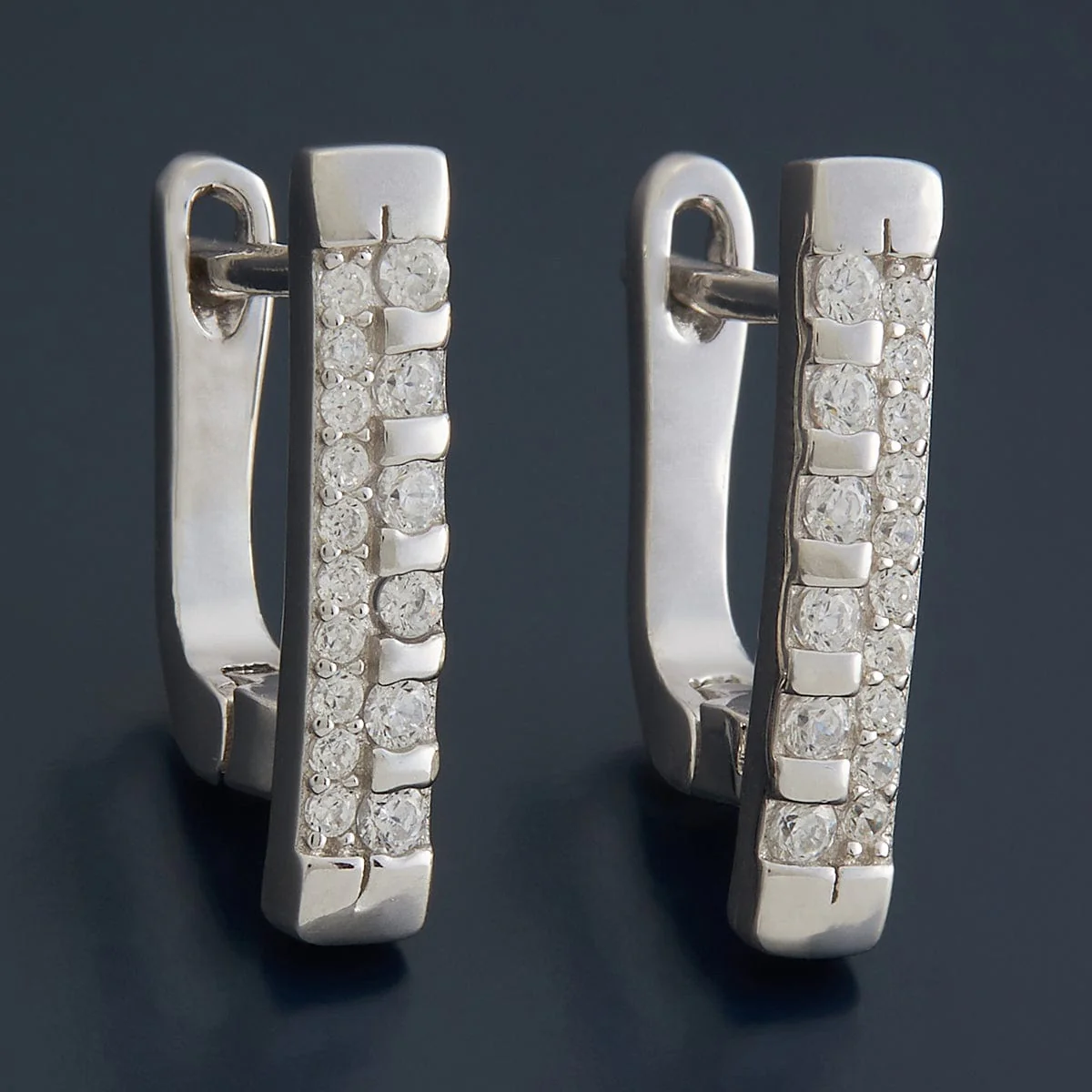 92.5 Silver Earring 180682 - Image 7