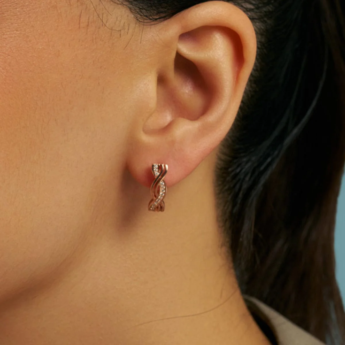 92.5 Silver Earring 180684 - Image 2