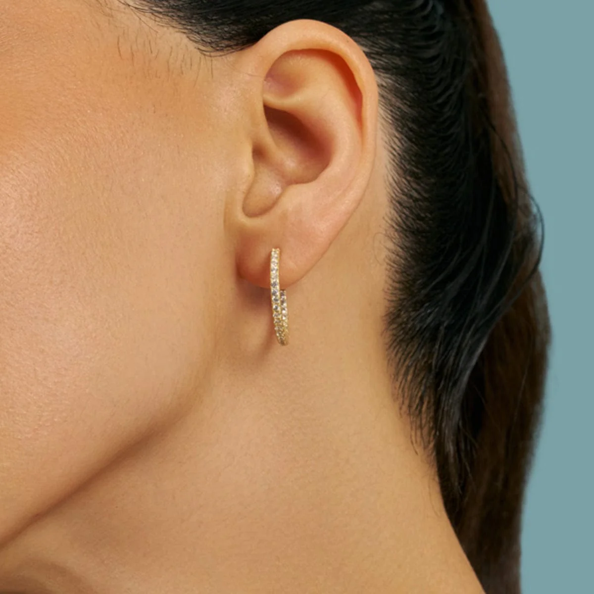 92.5 Silver Earring 180686 - Image 2
