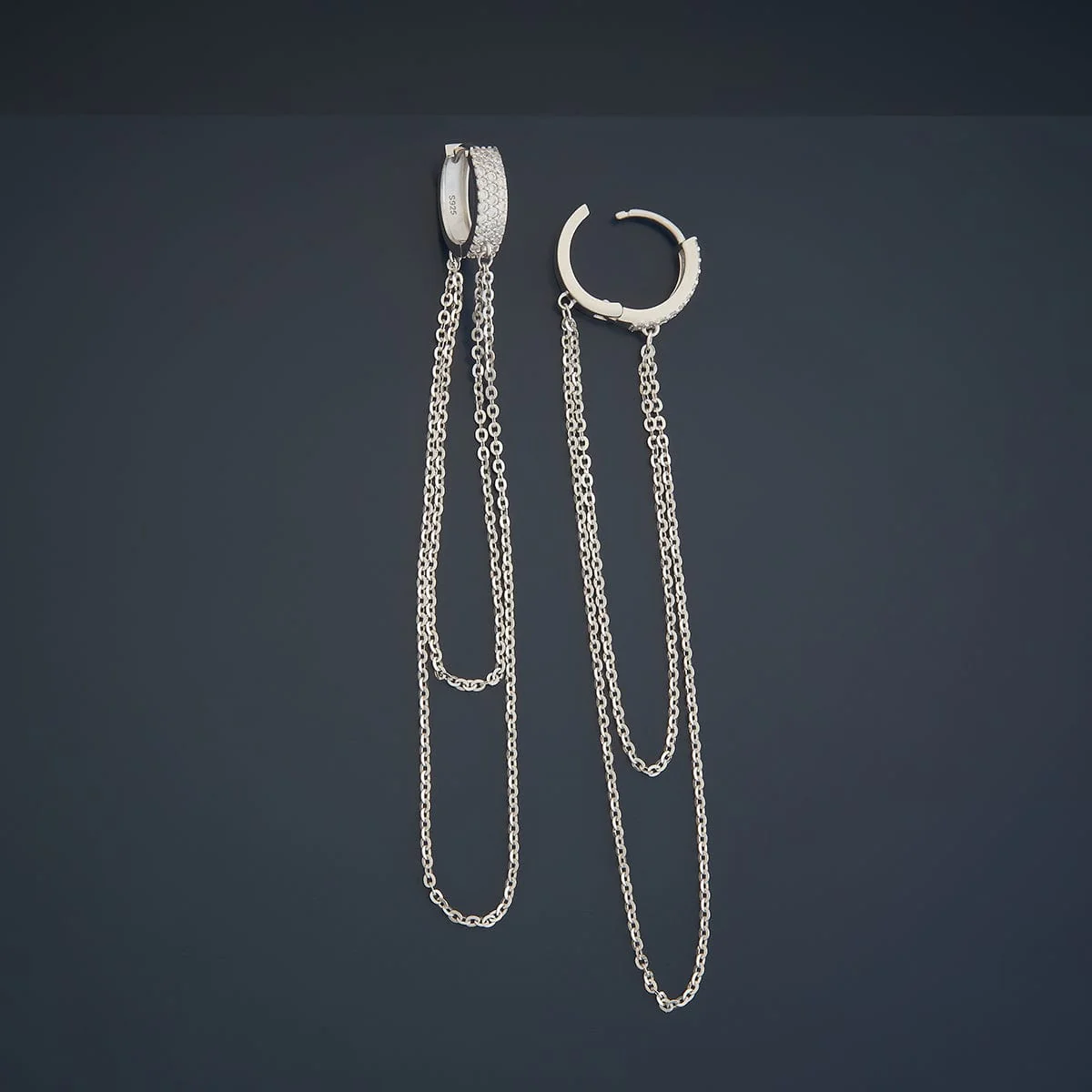 92.5 Silver Earring 180726 - Image 6