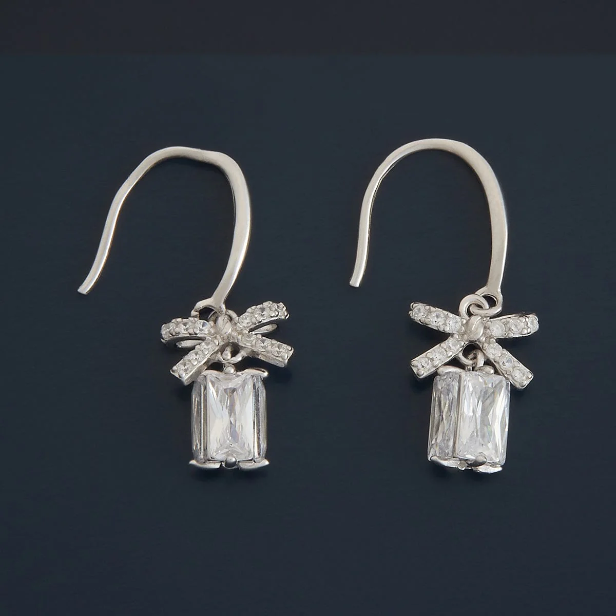 92.5 Silver Earring 180730 - Image 6
