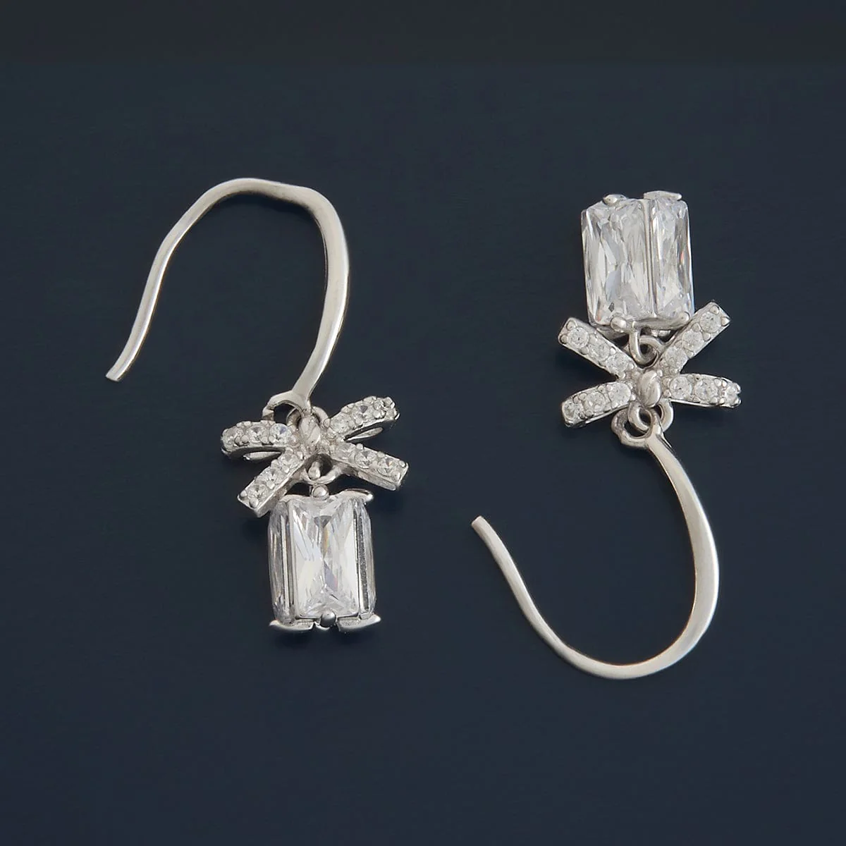 92.5 Silver Earring 180730 - Image 7