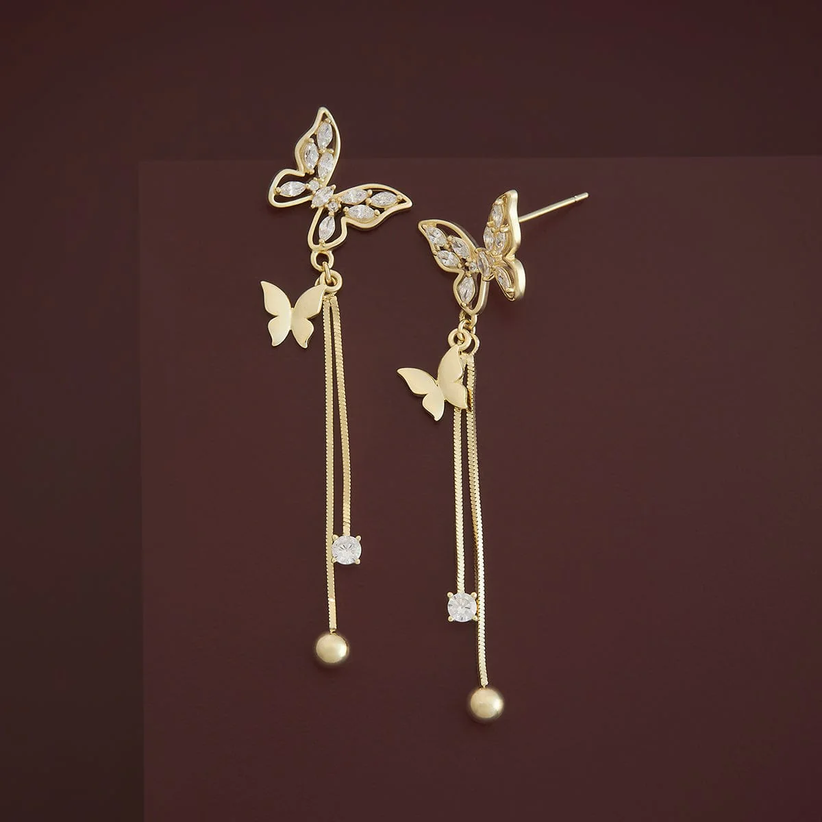 92.5 Silver Earring 180731 - Image 3
