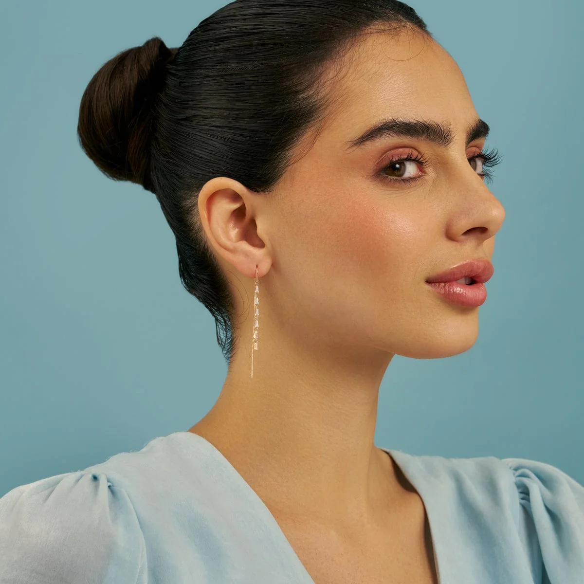 92.5 Silver Earring 180732 - Image 3