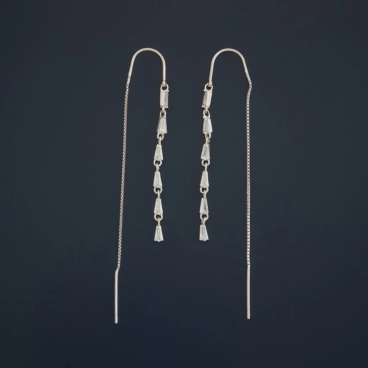 92.5 Silver Earring 180732 - Image 7