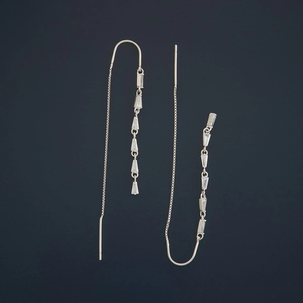 92.5 Silver Earring 180732 - Image 8