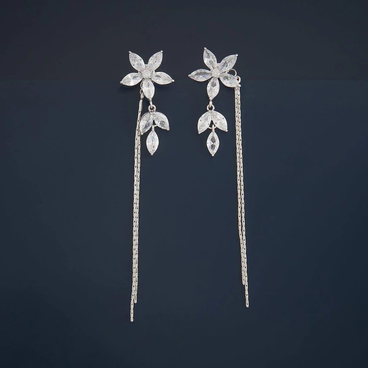92.5 Silver Earring 180733 - Image 7