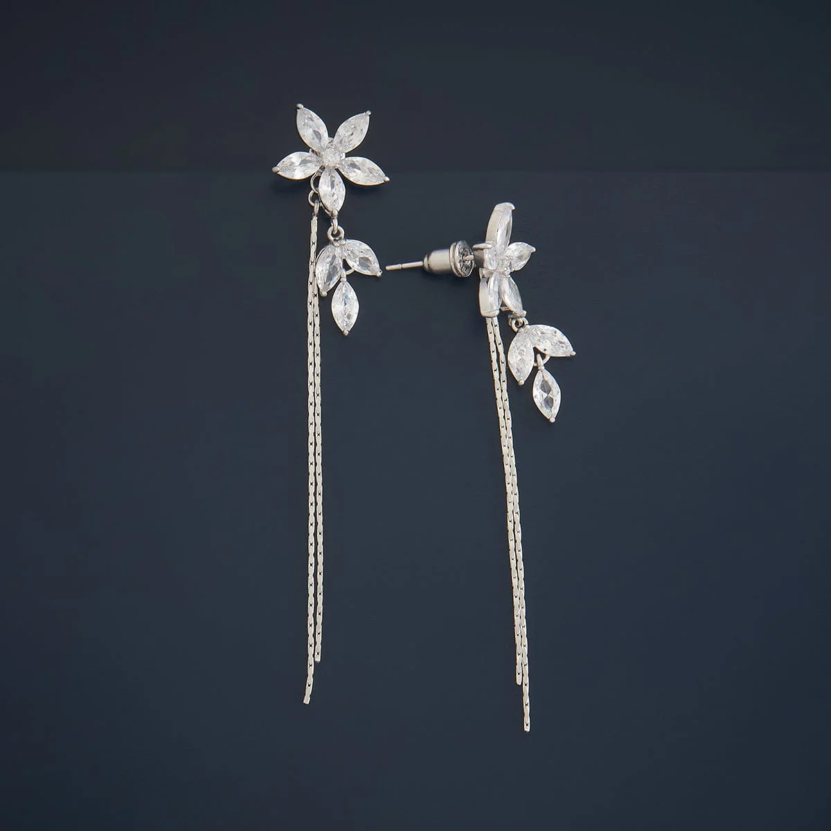 92.5 Silver Earring 180733 - Image 8