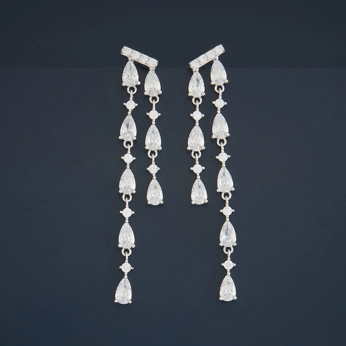 92.5 Silver Earring 180735 - Image 7