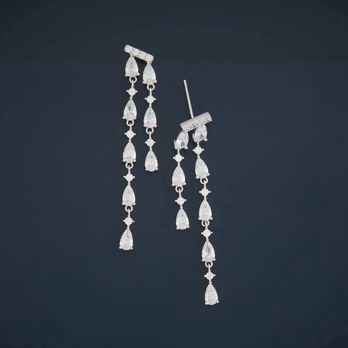 92.5 Silver Earring 180735 - Image 8