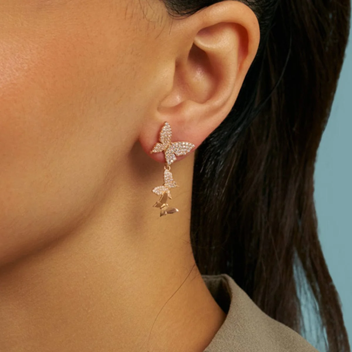 92.5 Silver Earring 180737 - Image 2
