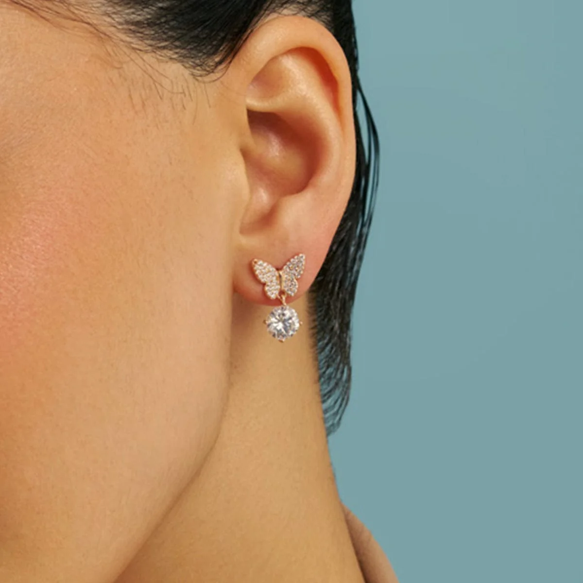92.5 Silver Earring 180739 - Image 2
