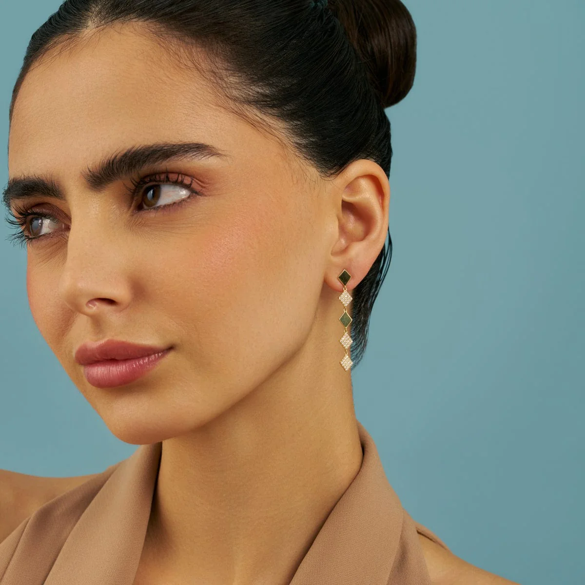 92.5 Silver Earring 180740 - Image 3