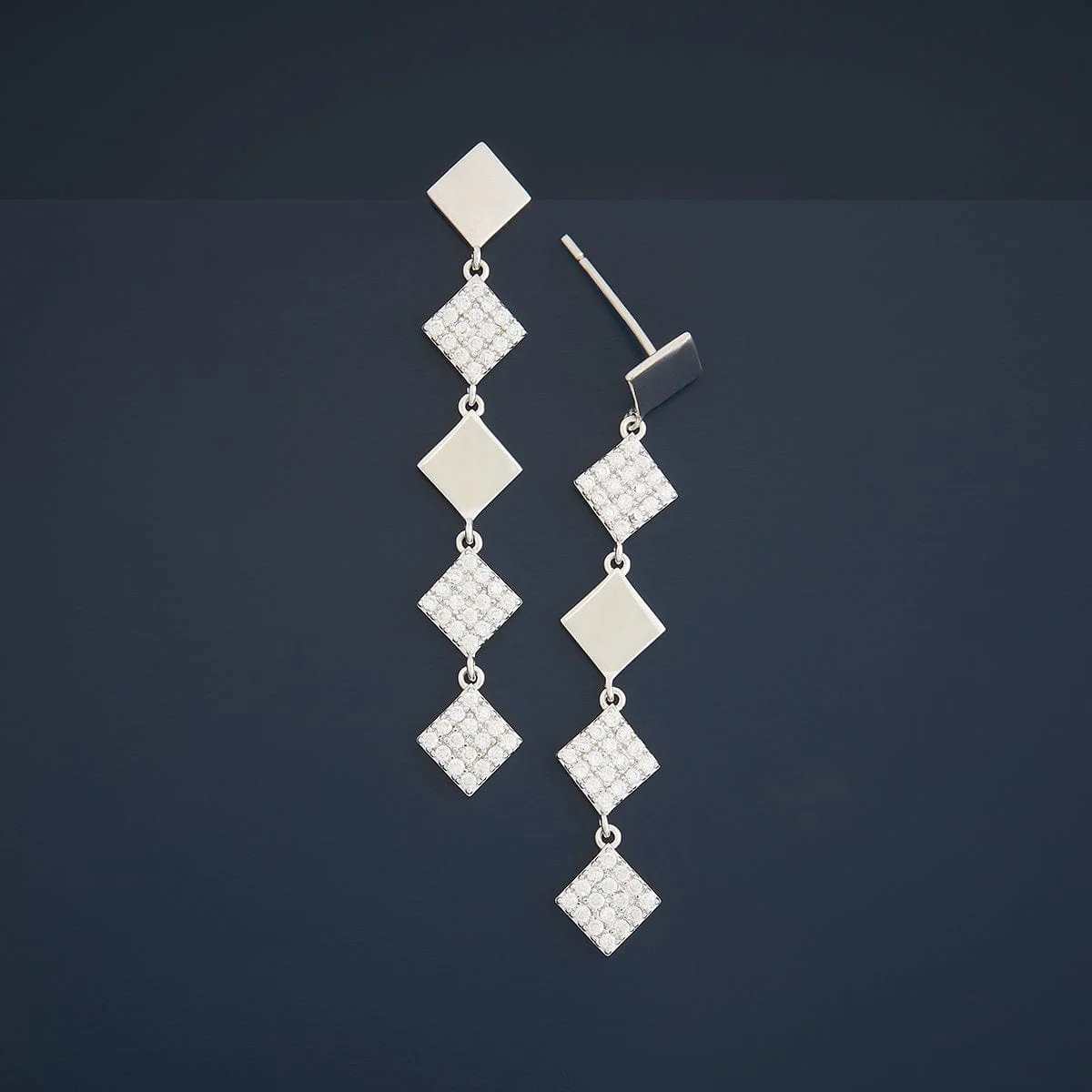 92.5 Silver Earring 180740 - Image 4