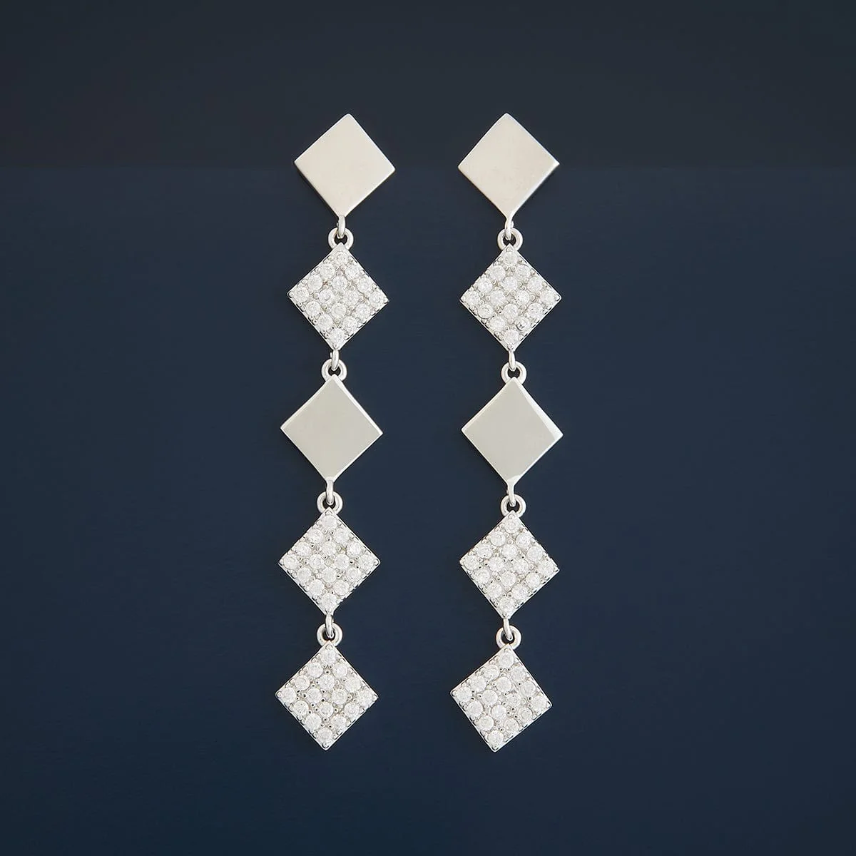 92.5 Silver Earring 180740 - Image 7