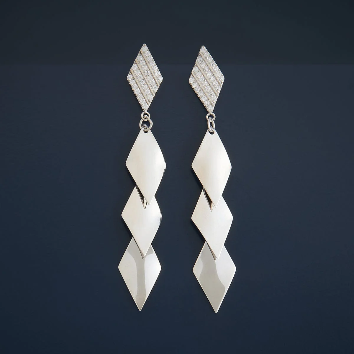 92.5 Silver Earring 180741 - Image 7