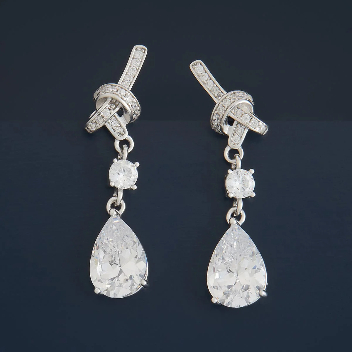 92.5 Silver Earring 180743 - Image 7