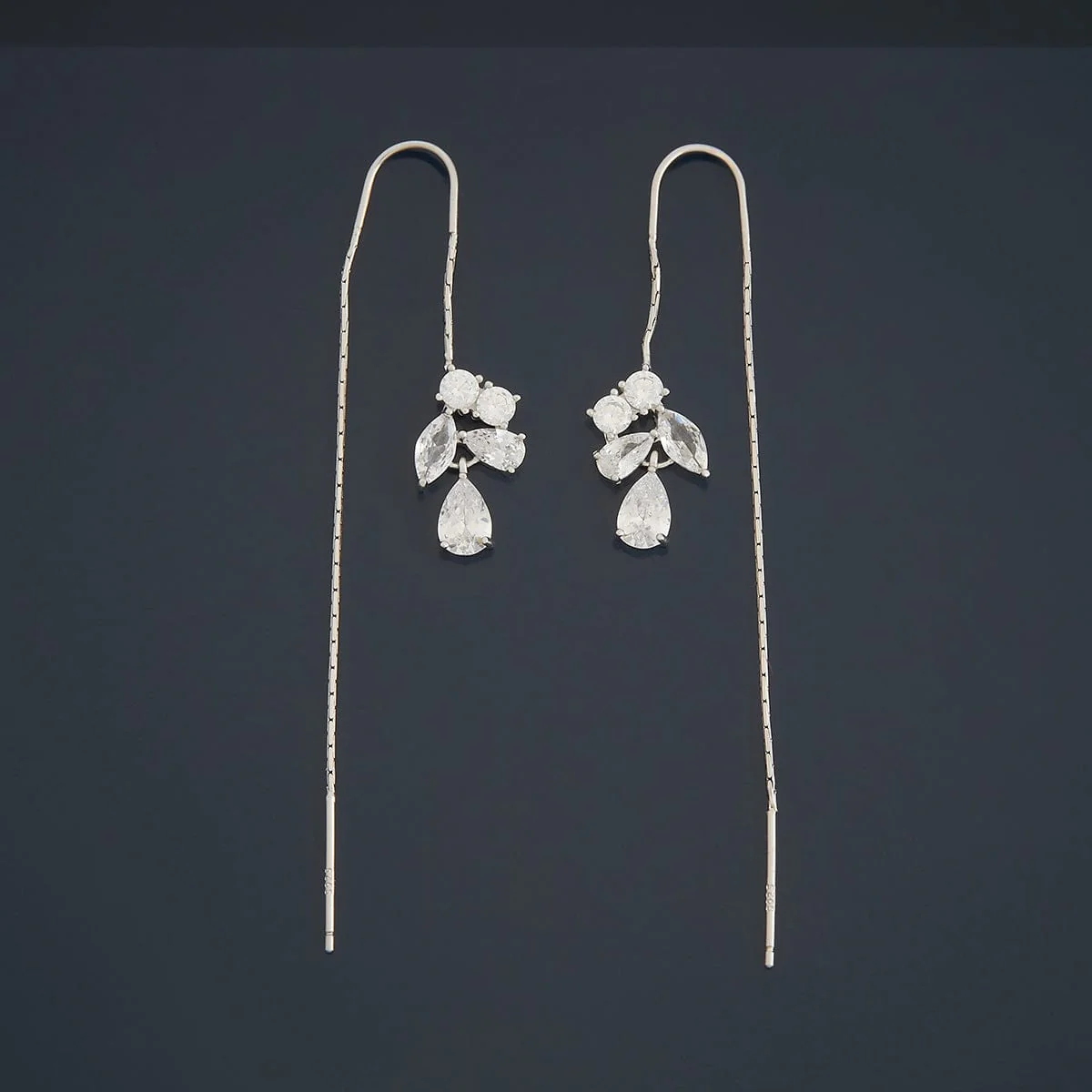 92.5 Silver Earring 180744 - Image 6