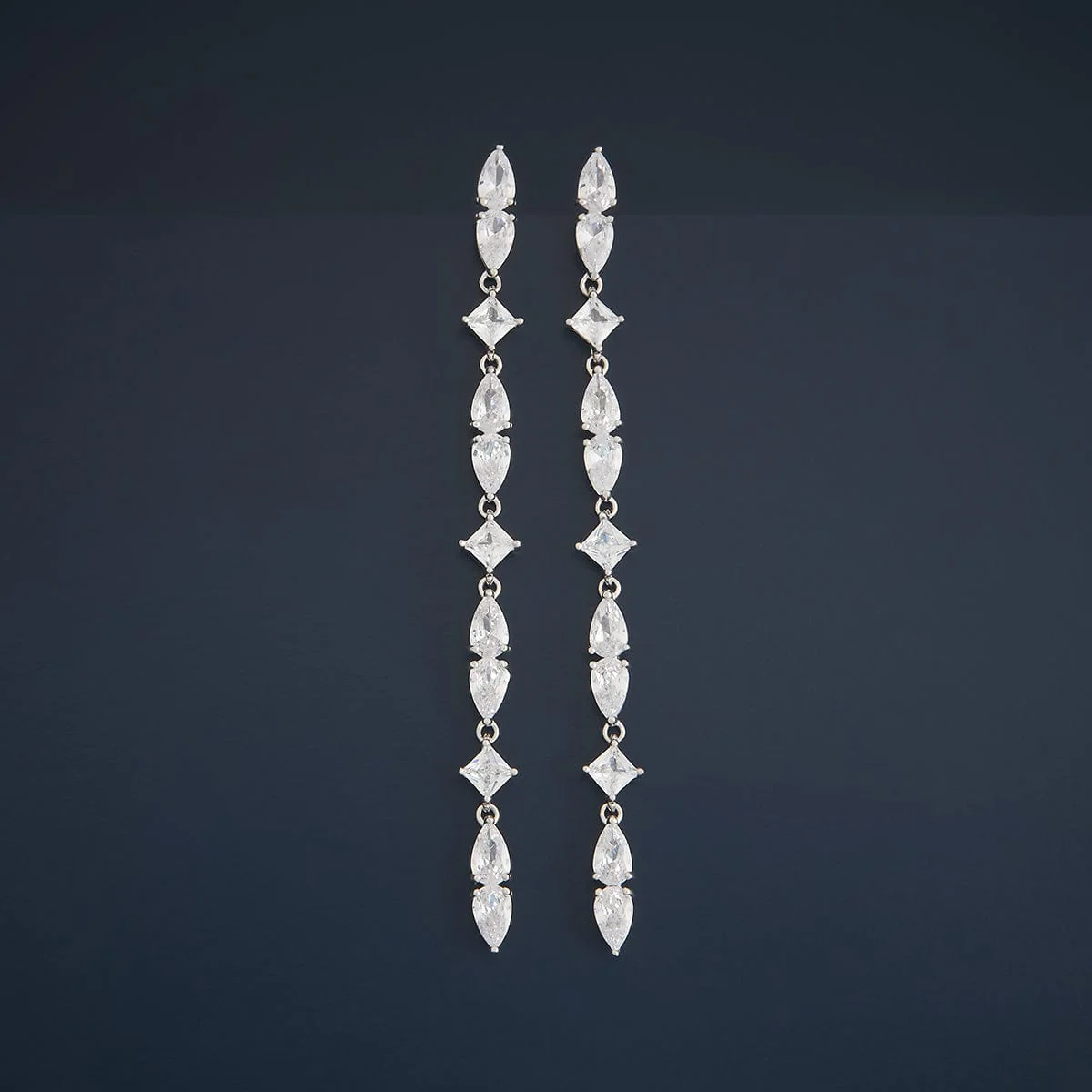 92.5 Silver Earring 180748 - Image 2