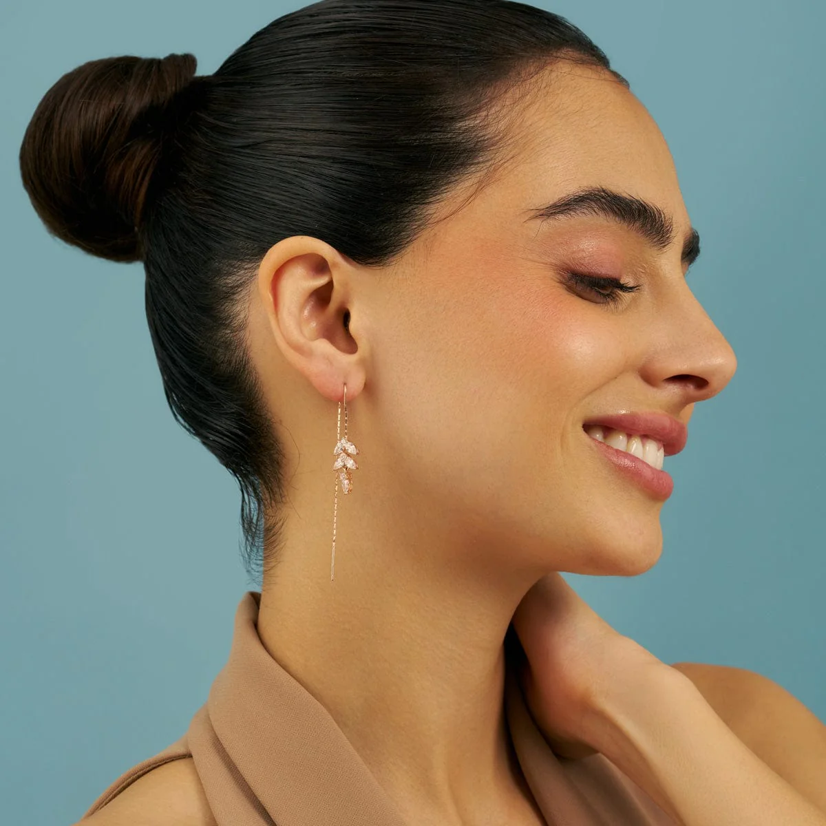 92.5 Silver Earring 180749 - Image 3