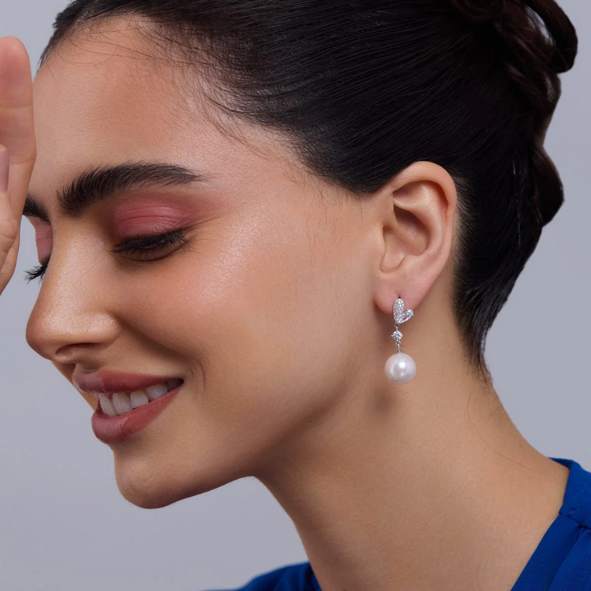 92.5 Silver Earring 180756 - Image 3
