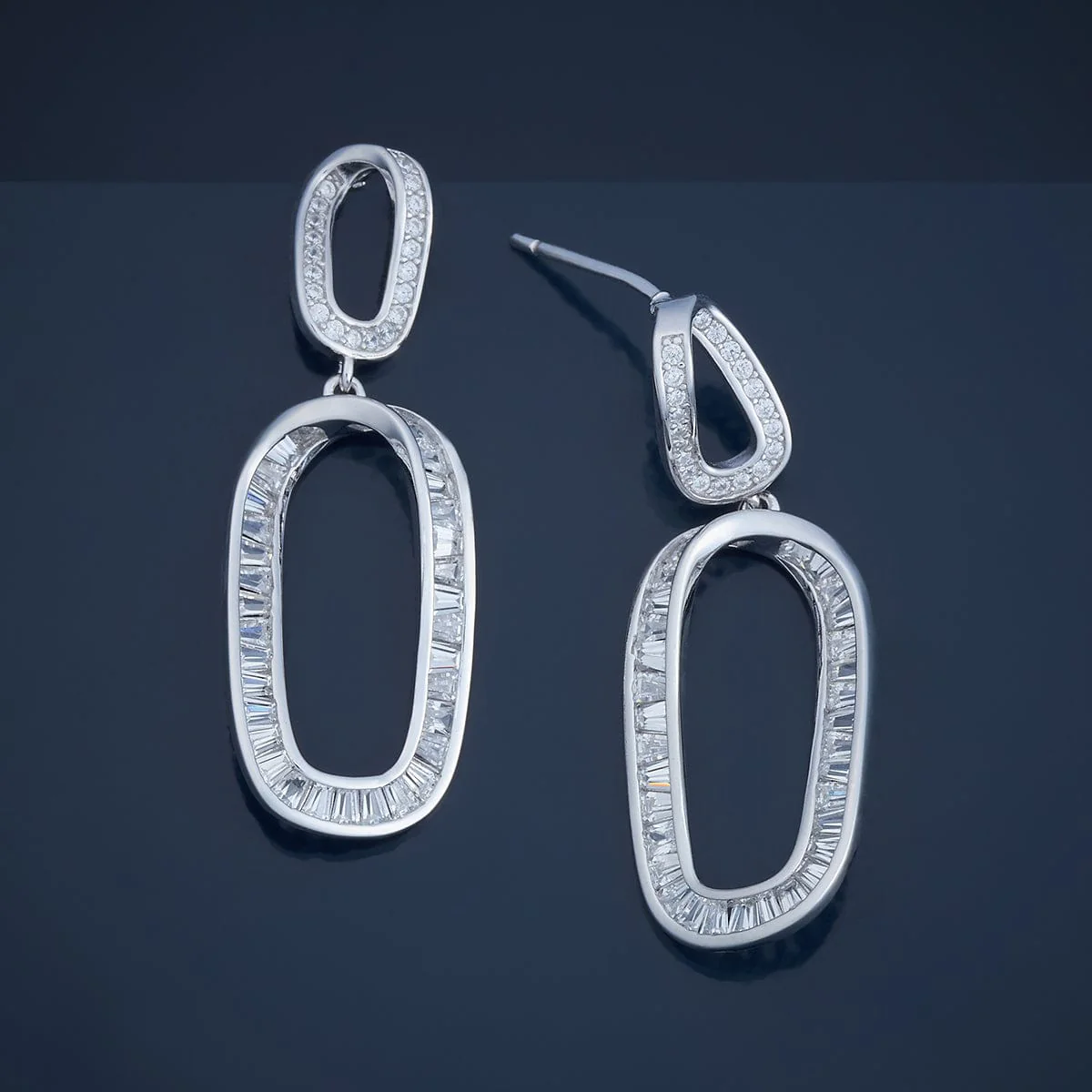 92.5 Silver Earring 180759 - Image 8