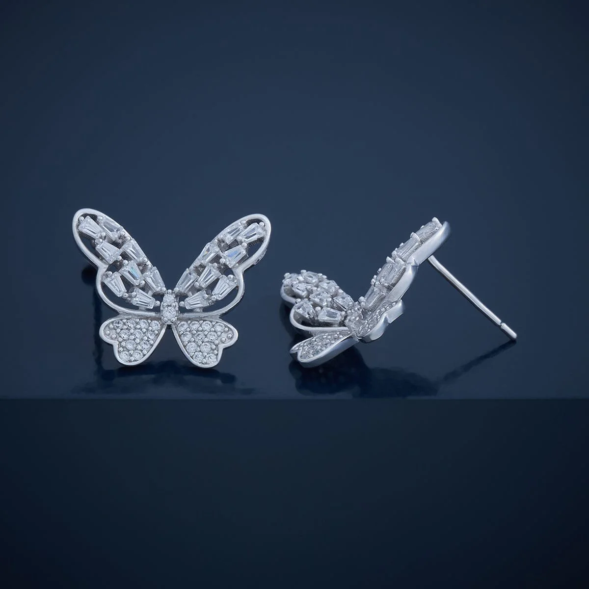 92.5 Silver Earring 180762 - Image 4