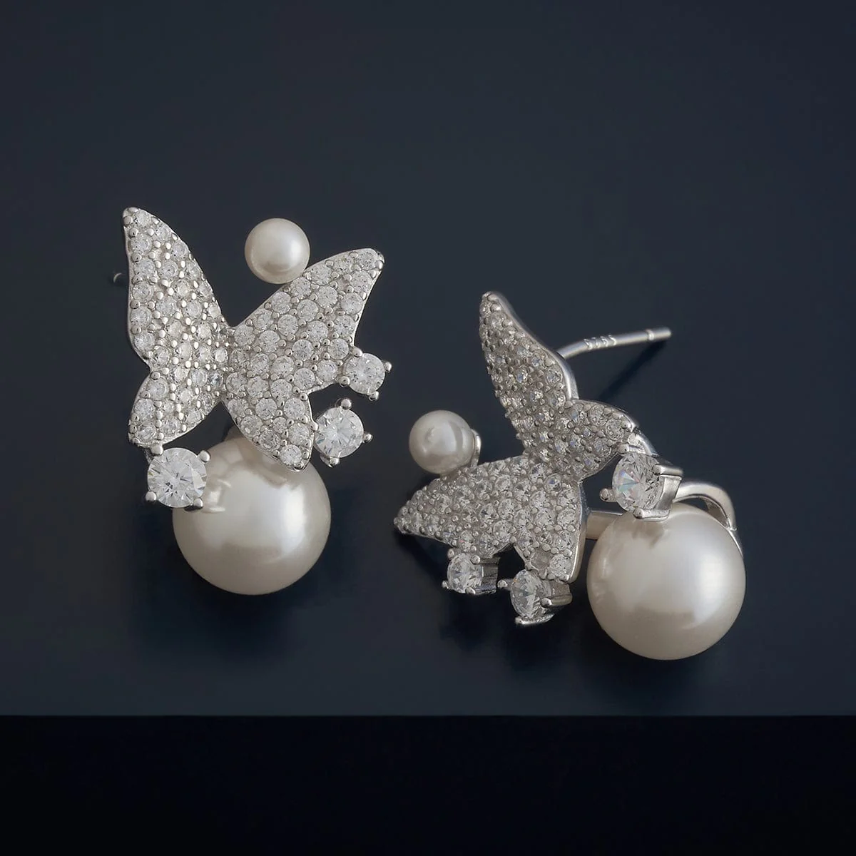 92.5 Silver Earring 180763 - Image 7