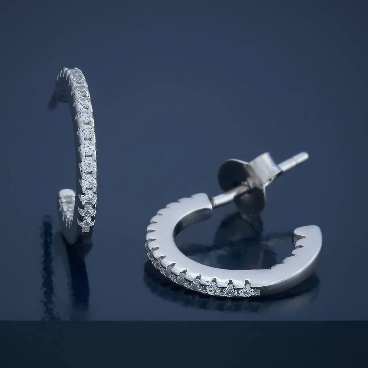 92.5 Silver Earring 180803 - Image 4