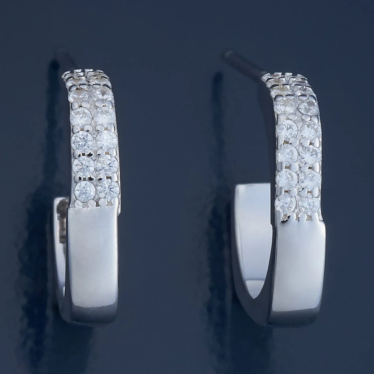 92.5 Silver Earring 180805 - Image 6