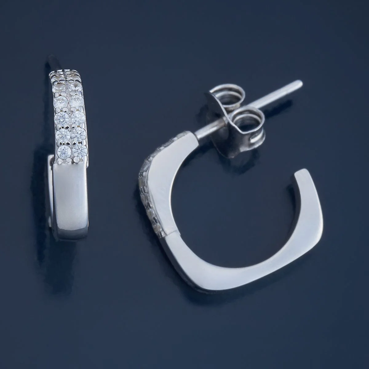 92.5 Silver Earring 180805 - Image 7