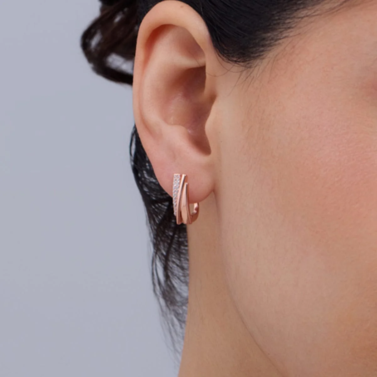 92.5 Silver Earring 180806 - Image 2
