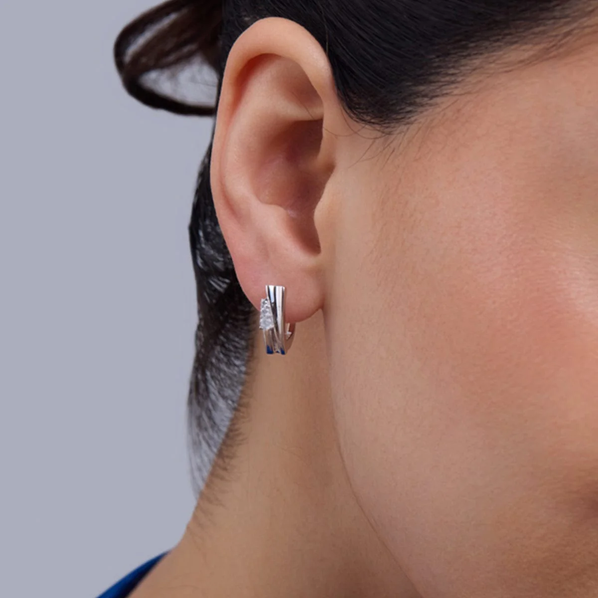 92.5 Silver Earring 180816 - Image 2