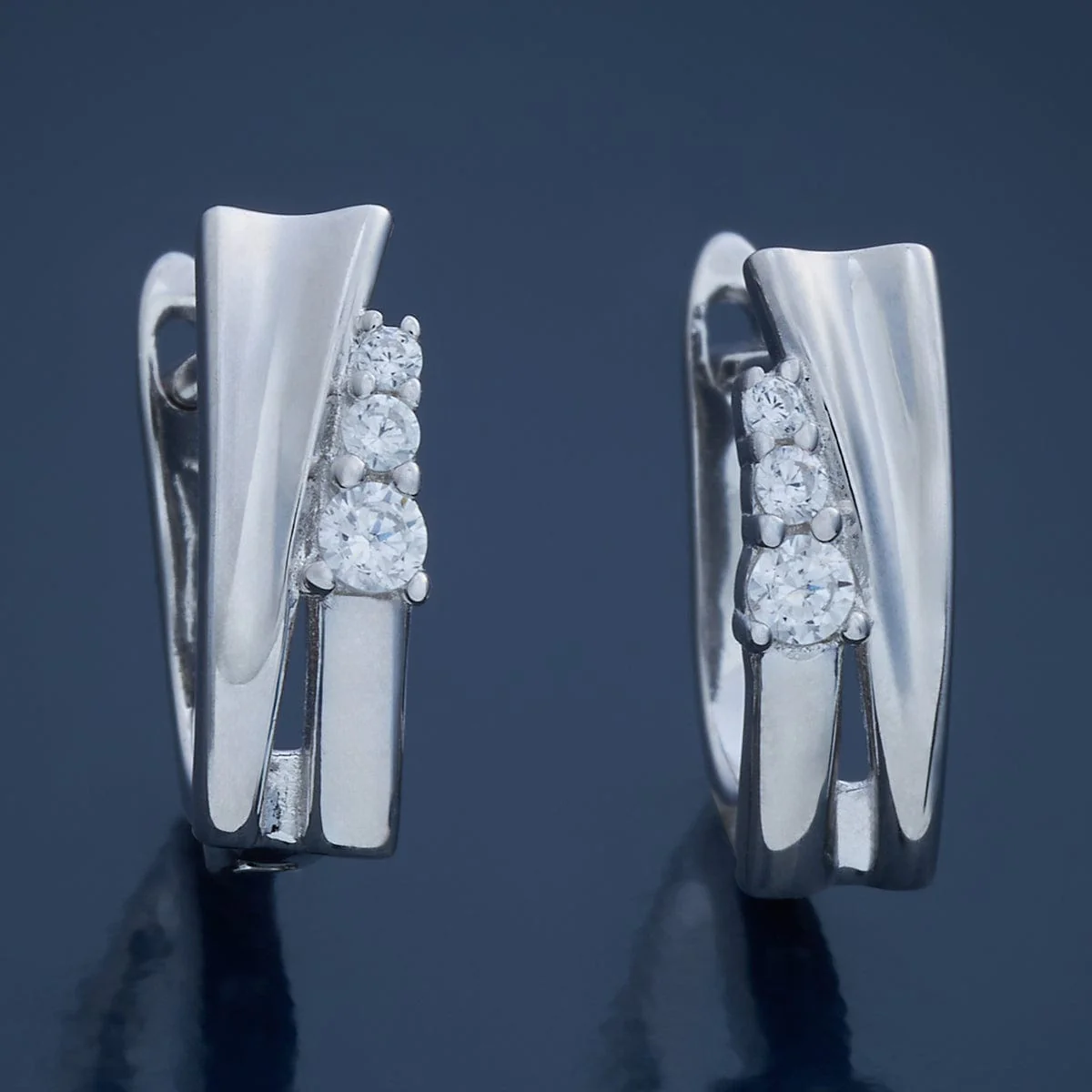 92.5 Silver Earring 180816 - Image 7