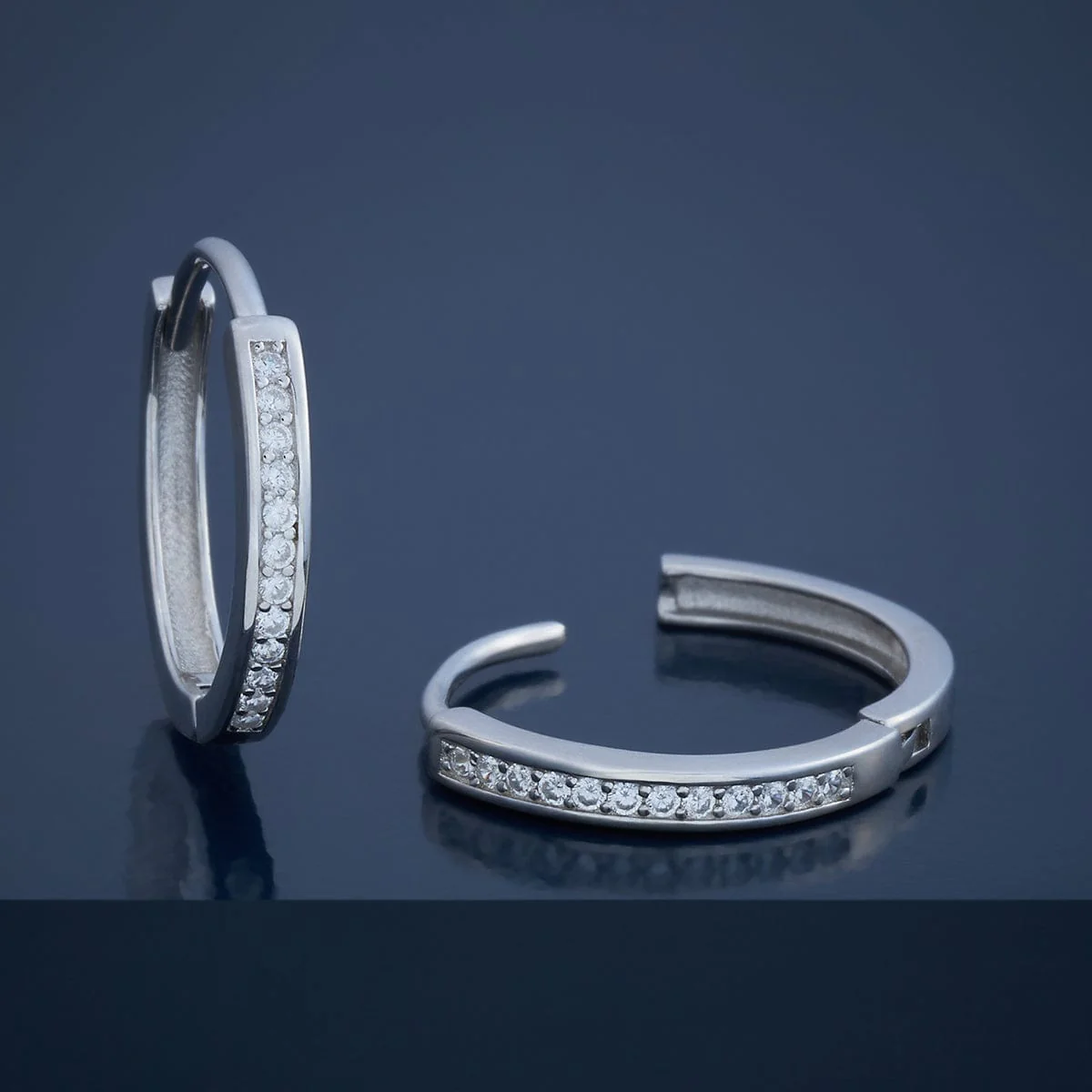 92.5 Silver Earring 180821 - Image 8