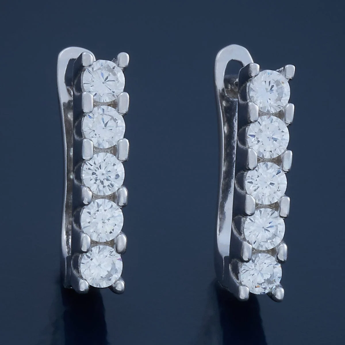 92.5 Silver Earring 180822 - Image 6