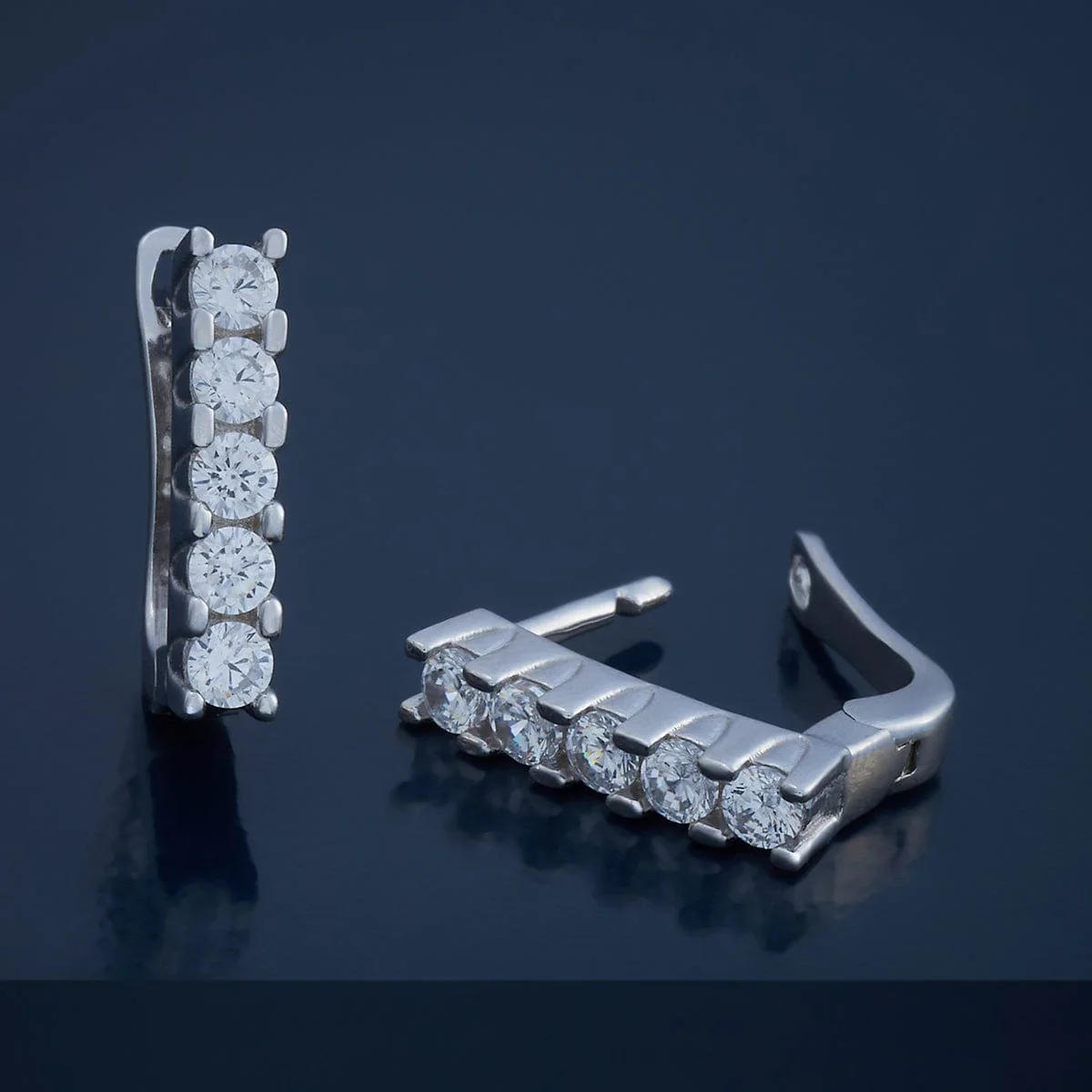 92.5 Silver Earring 180822 - Image 7