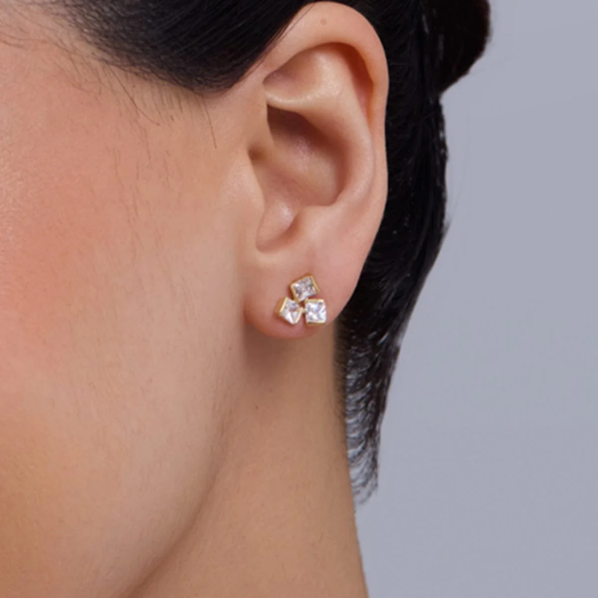92.5 Silver Earring 180832 - Image 2