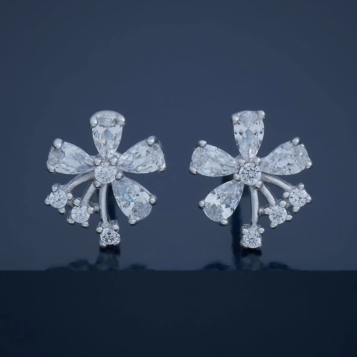92.5 Silver Earring 180835 - Image 6